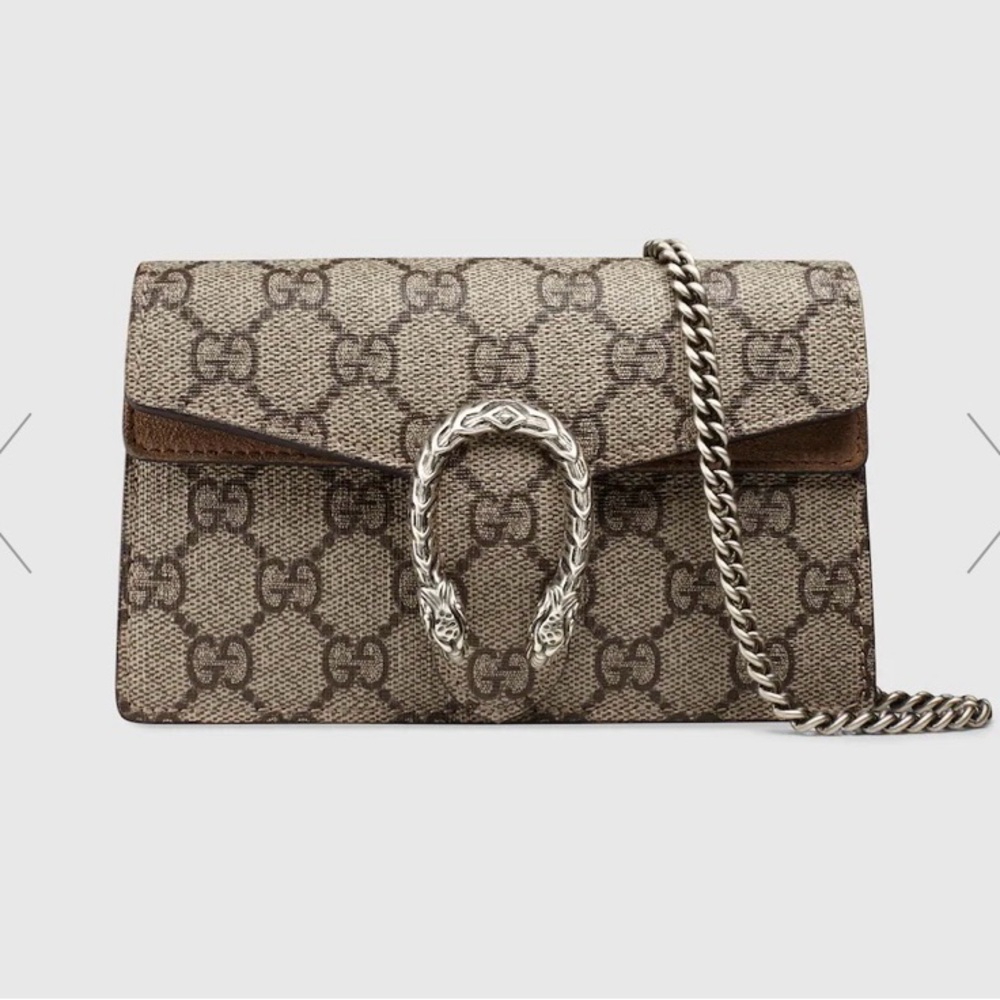 Gucci Mini Dionysus Canvas Crossbody Bag